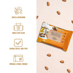 Load image into Gallery viewer, Lieve Care Honey Almond Facial Wipes in a Convenient Package for Gentle Cleansing