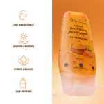 Load image into Gallery viewer, Lieve Care Ubtan face wash for acne in a bright orange tube for glowing skin