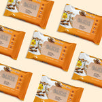 Load image into Gallery viewer, Lieve Care honey almond facial wipes in orange packaging for gentle skin cleansing
